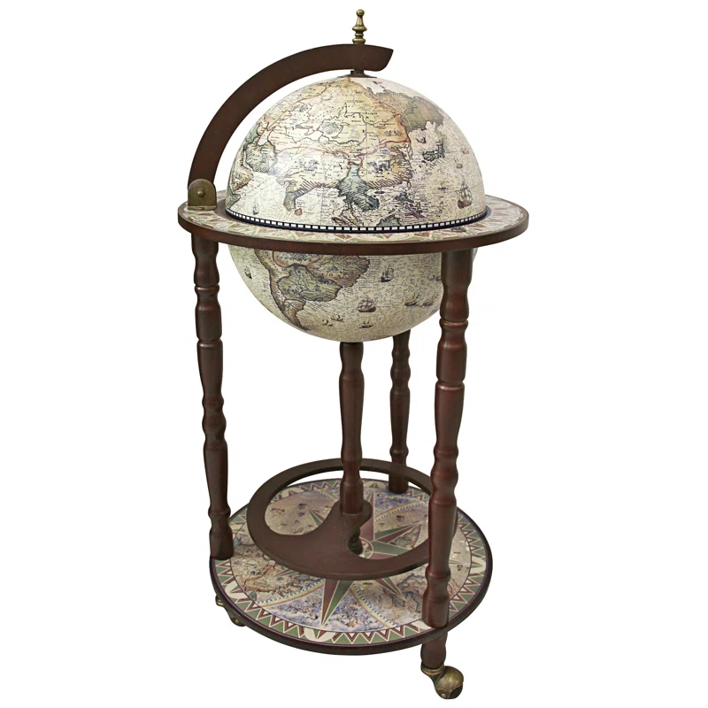 Design Toscano Crema Durata Replica Globe Bar