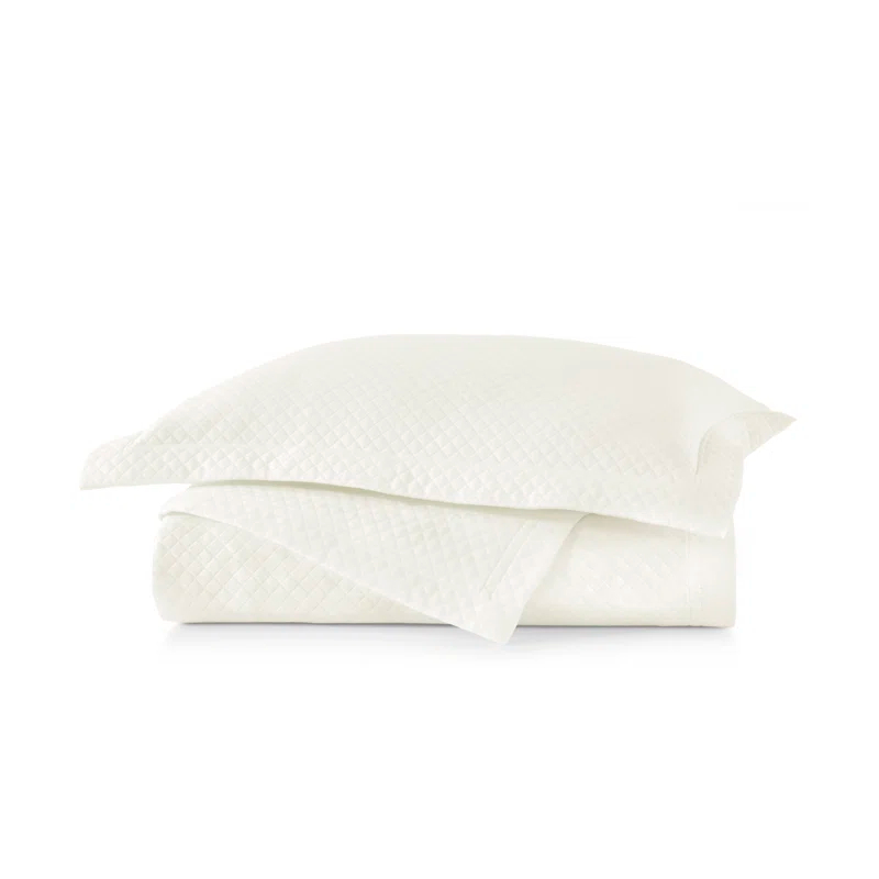 Peacock Alley Oxford Cotton Blend Coverlet
