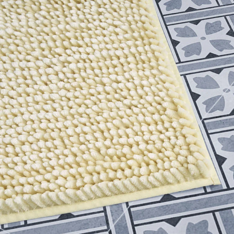 Laura Ashley Laura Ashley Butter Chenille Bath Rug
