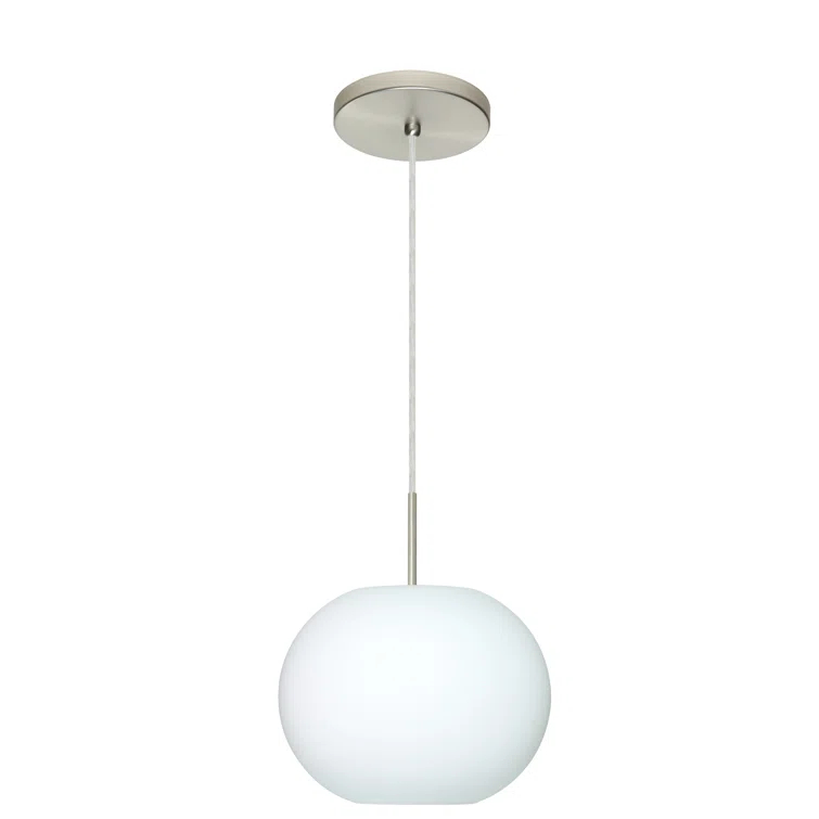 Besa Lighting Luna 1 - Light Single Pendant