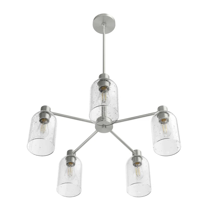 Hunter Fan Lochemeade 5 - Light Unique / Statemen Cylinder Chandelier