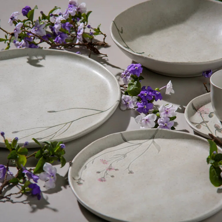 Porto Brasil Campestre 16 Piece Stoneware Dinnerware Set - Service for 4
