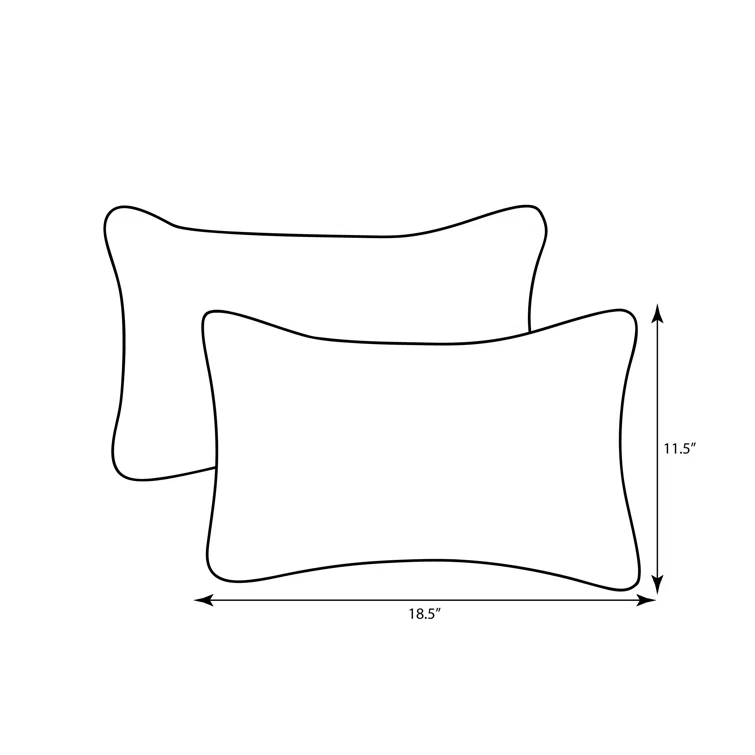 Pillow Perfect Soleil Throw Pillow (Set of 2)