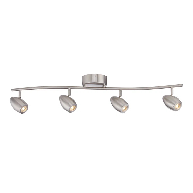 Designers Fountain 31.5'' 4 -Light Fixed Track Track Kit with Dimmable and Adjustable Head