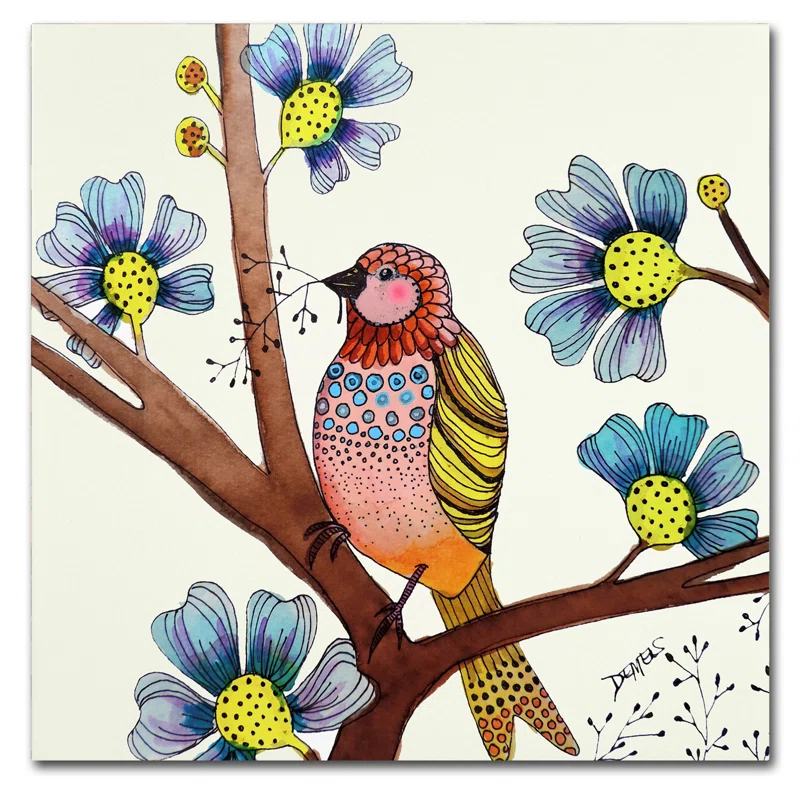 Trademark Fine Art Sylvie Demers " I Ear Music 1 " by Sylvie Demers