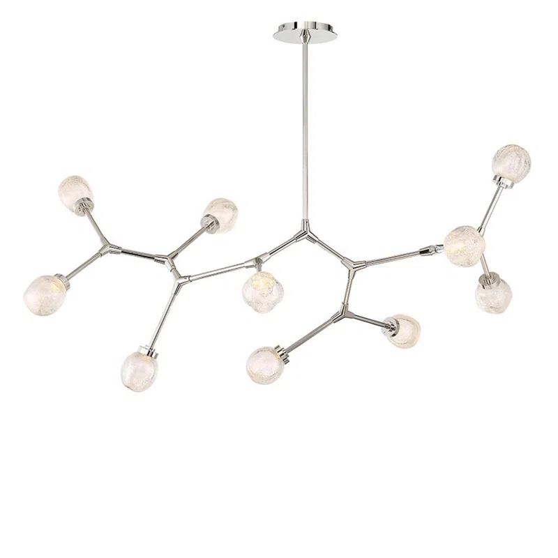 Modern Forms Catalyst 10 - Light Dimmable LED Sputnik Modern Linear Chandelier