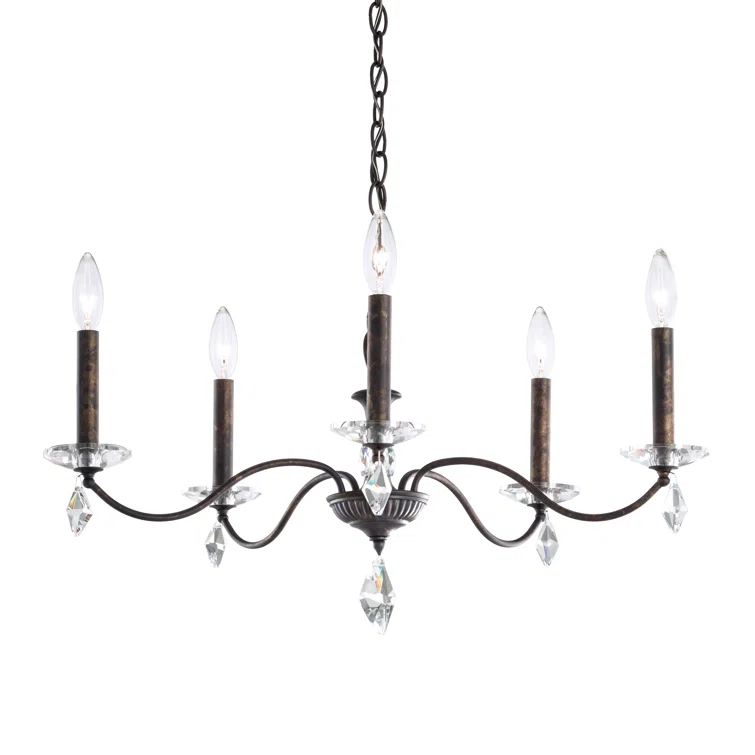 Schonbek 5 - Light Dimmable Classic / Traditional Chandelier