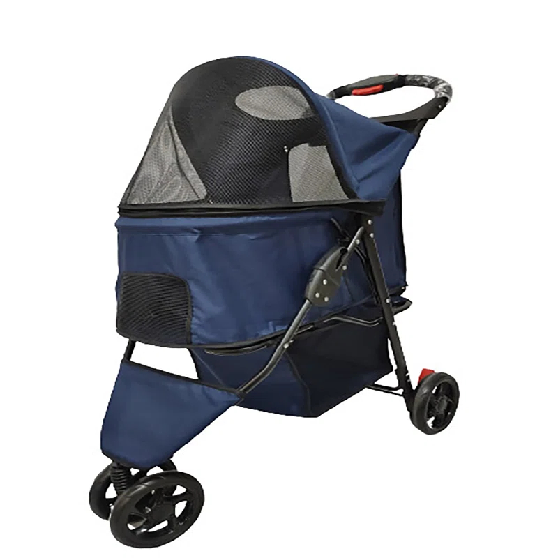 AmorosO Foldable Pet Jogger Stroller