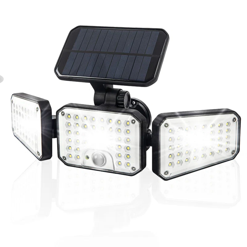 Bell+Howell Bionic Solar Powered Floodlight Max, Motion Activated, Wide Angle, and Weather Resistant