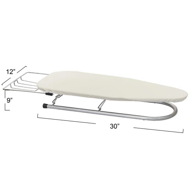 Household Essentials Metal Tabletop Ironing Board