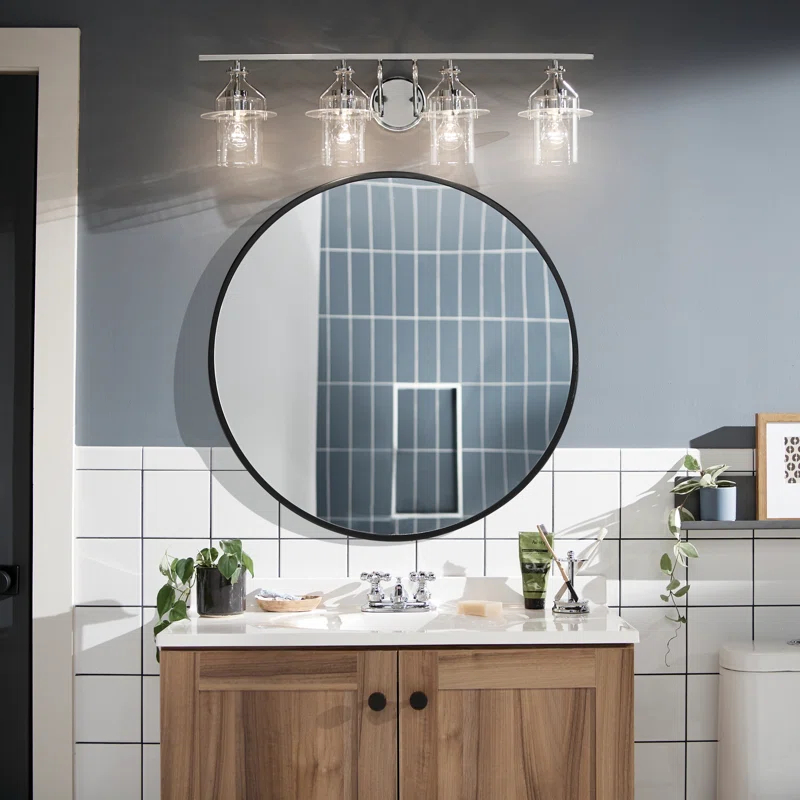 Longshore Tides Moncrief 4 - Light Dimmable Vanity Light