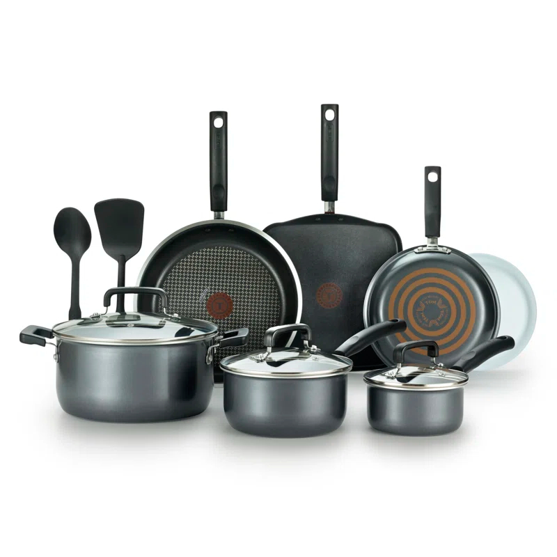 T-fal Signature 12 Pcs Cookware Set & Reviews | Wayfair