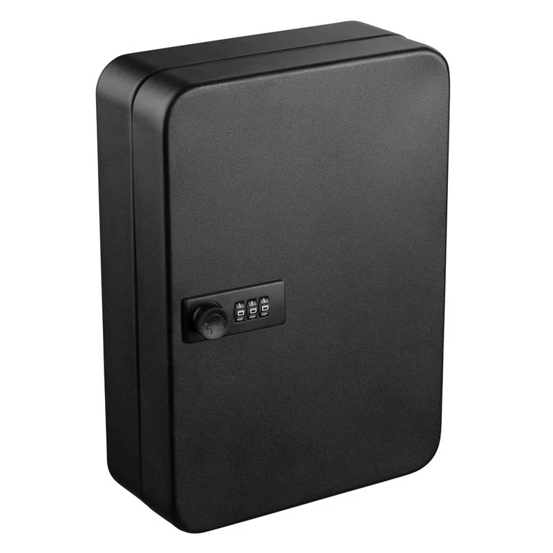 AdirOffice Steel Secure Key Cabinet with Combination Lock