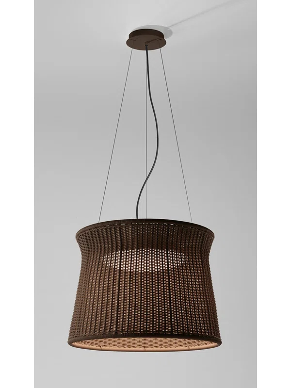 Syra 1 - Light Black LED Shaded Pendant