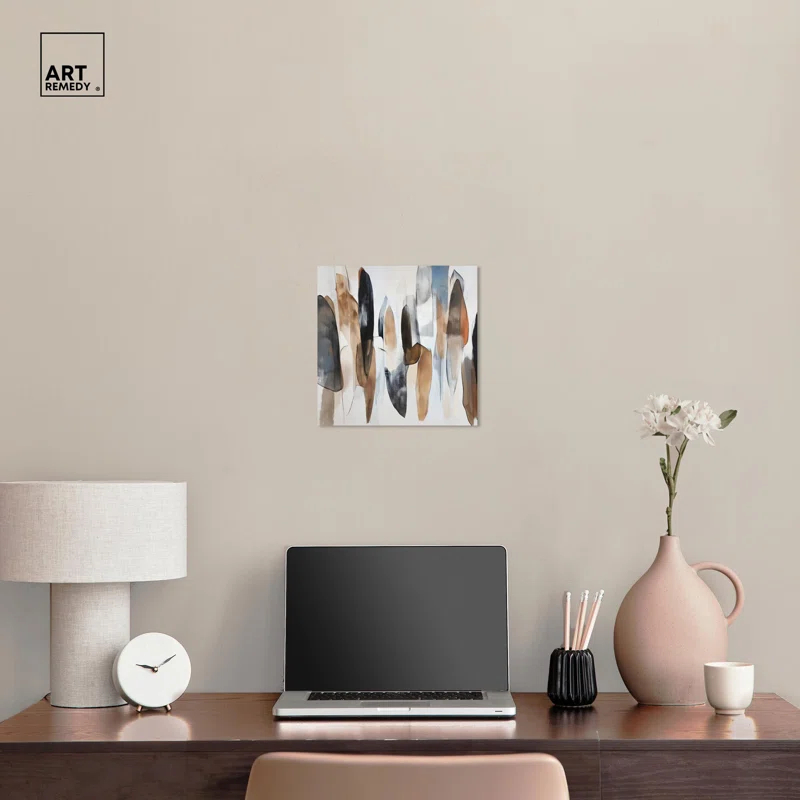 Art Remedy Espresso Martini II Canvas Neutral Abstracts by Art Remedy