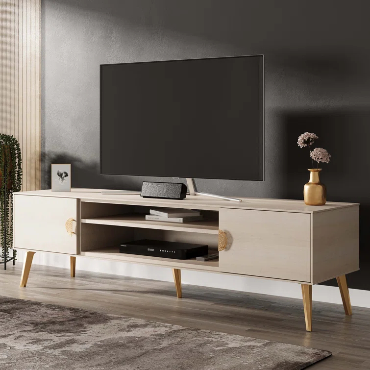 George Oliver Dalaylah 70.9" Mid-Century Modern TV Stand