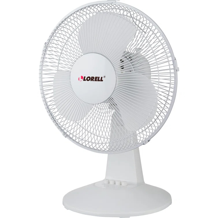 Lorell 12" Oscillating Table Fan