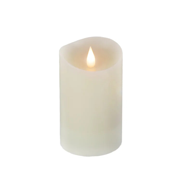 HGTV Home Collection Georgetown Pillar Flameless Candle & Reviews | Wayfair