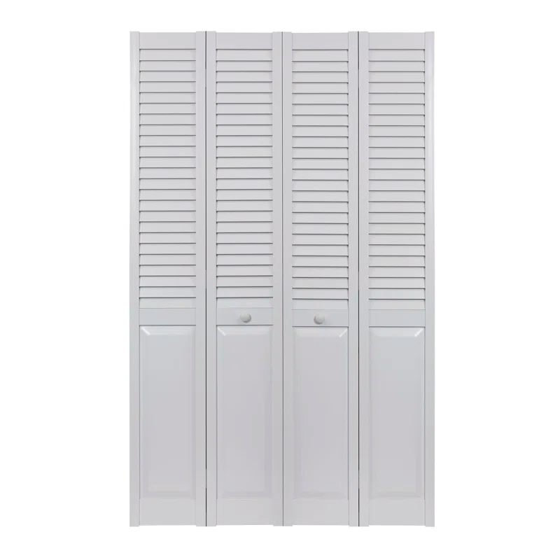 LTL Home Products 80'' Hollow Louvered Bi-Fold Door