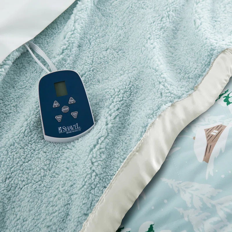 Micro Flannel® Micro Flannel® Reverse to Sherpa Electric Blanket