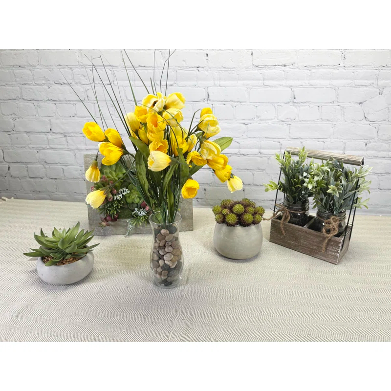 Silk Crocus Arrangement