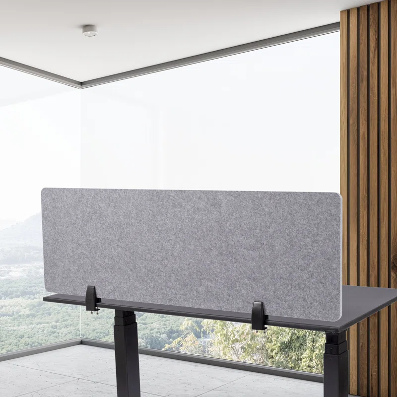 Stand Up Desk Store Fabric 1 Panel Desk Partition