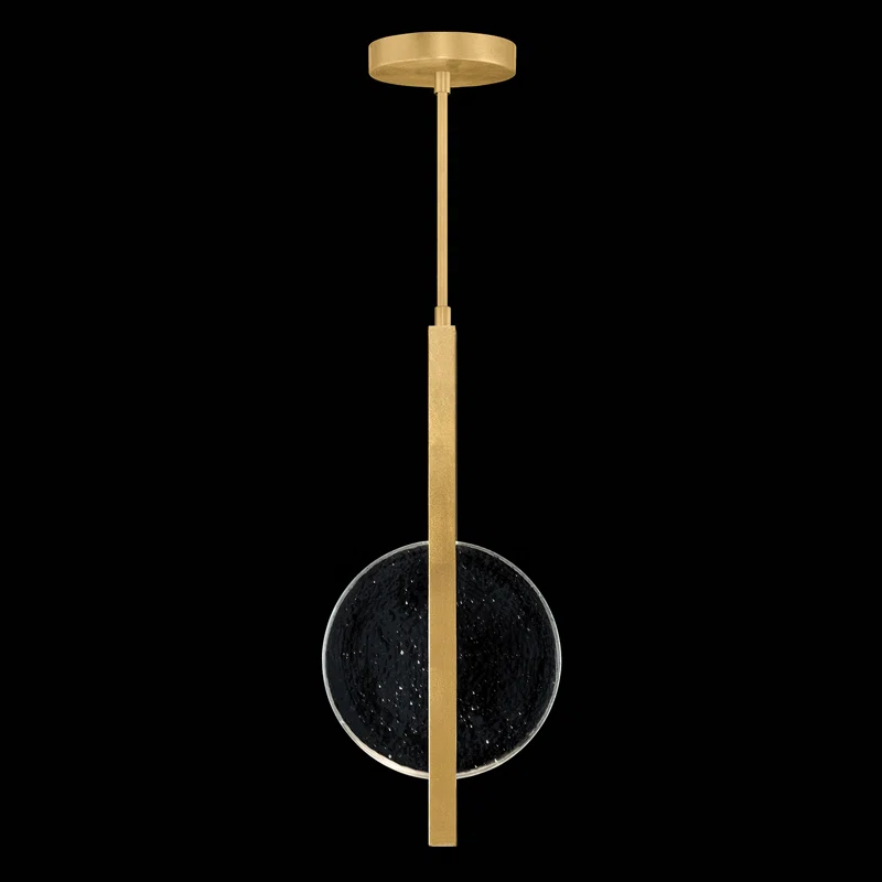 Fine Art Handcrafted Lighting Selene 1 - Light LED Single Pendant