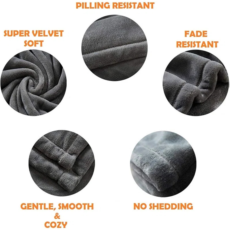 Weighted Heated Throw Blanket