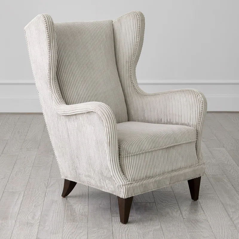Upholstered Wingback Chair