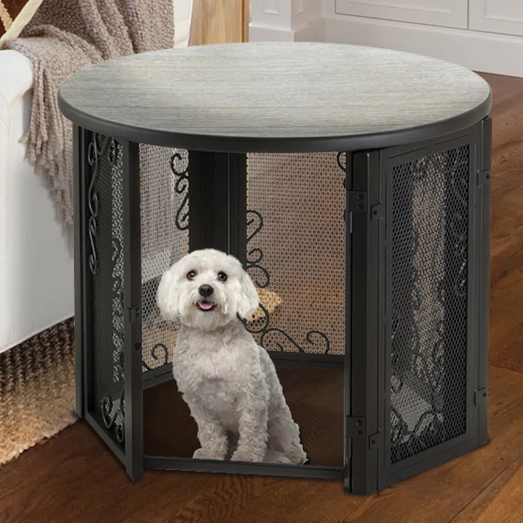 Richell Wood Furniture Style Crate with 1 Door
