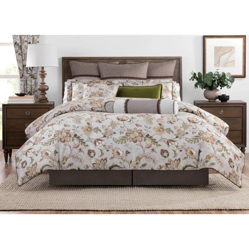 Rose Tree Esmeralda Floral Comforter Set