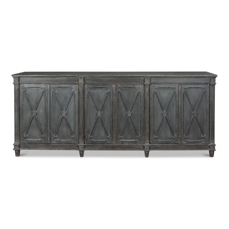 Marksman 96'' Solid Wood Sideboard