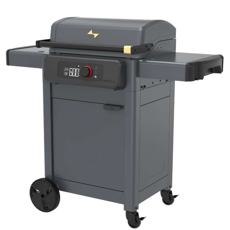 Current Current Model G Full-Size Electric Flat Top Griddle With Cabinet - Dark Gray