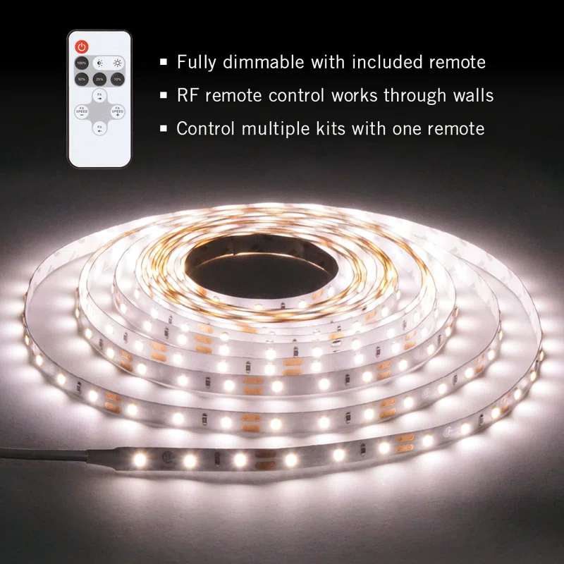 Armacost Lighting 421500 RibbonFlex Home 12V 3000K Soft White LED Strip Light Kit