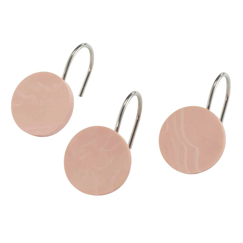 Kendall Tan Shower Curtain Hook (Set of 12)