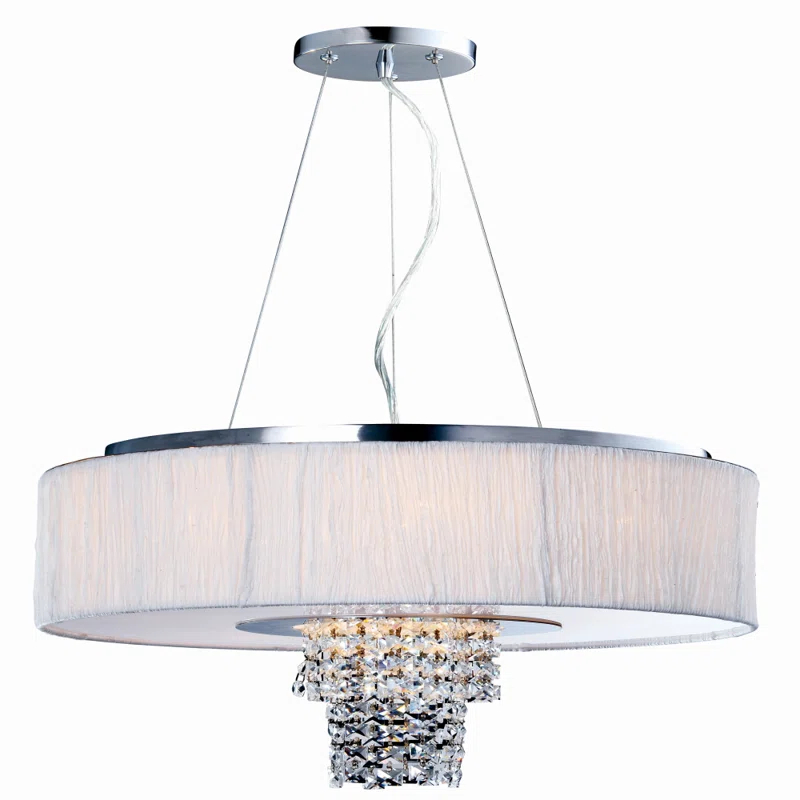 Artiva USA 6 - Light Drum Chandelier