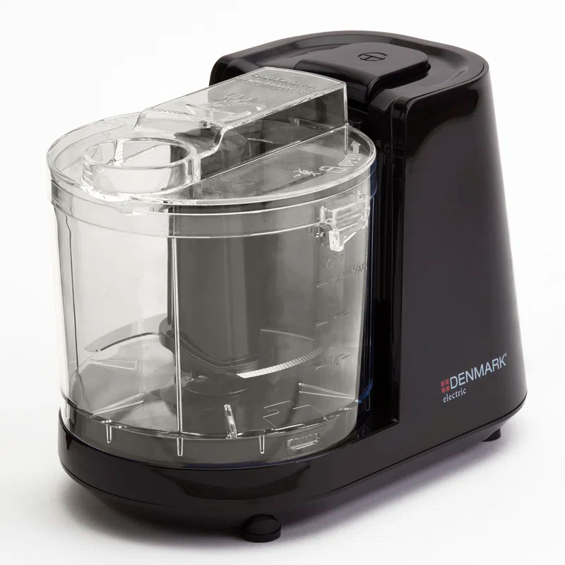Denmark Denmark Electric 1.5-Cup Personal Food Chopper with One-Touch Pulse Control