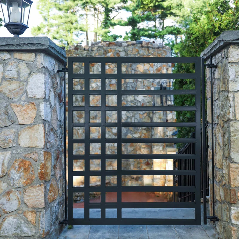 ALEKO 60'' H x 54'' W Metal Fencing with 1 Panel(s) Included