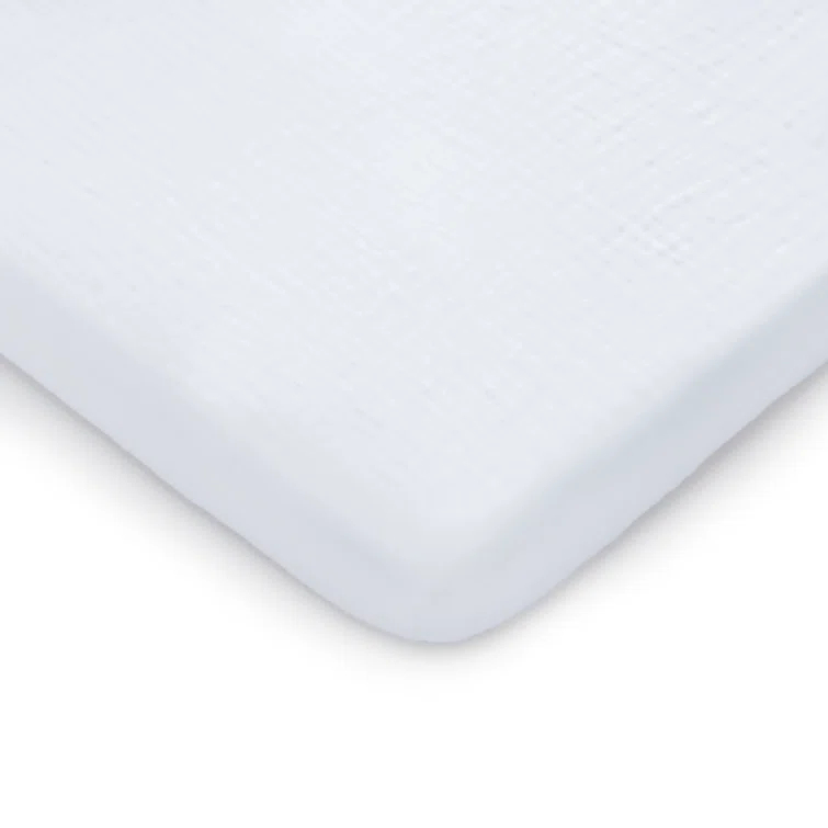Comfy Cubs Fiited Sheets Cotton Blend Fitted Bassinet Sheet