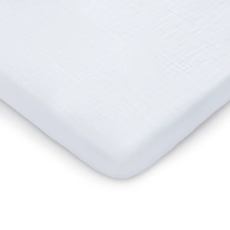 Comfy Cubs Fiited Sheets Cotton Blend Fitted Bassinet Sheet