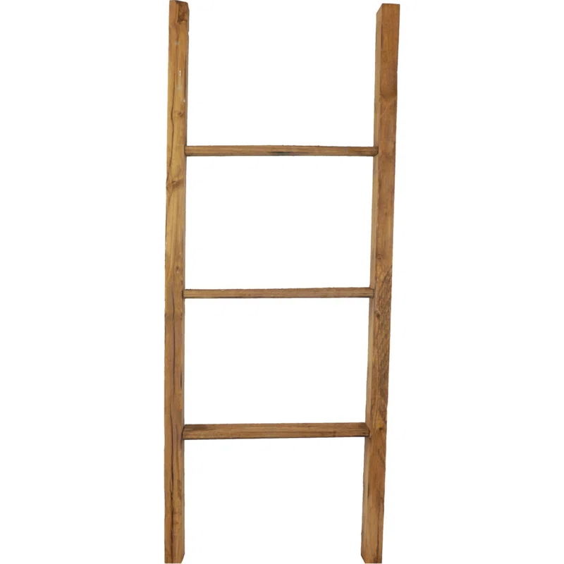 Ekena Millwork Vintage Farmhouse Rung Decorative Ladder