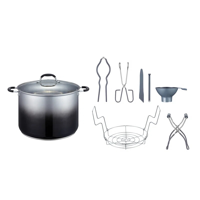 Concord Cookware Concord Cookware 20 Quarts Non-Stick Stainless Steel Stock Pot