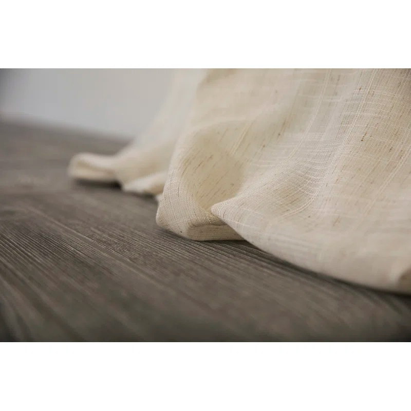 Pompeia Synthetic Sheer Curtain Panel