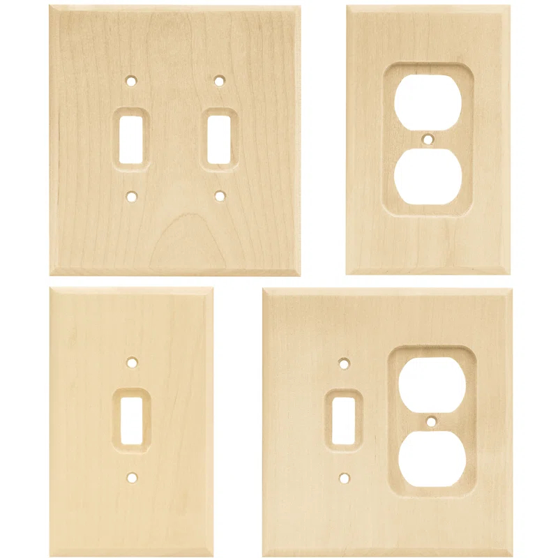 Franklin Brass 1-Gang Toggle Light Switch Wall Plate