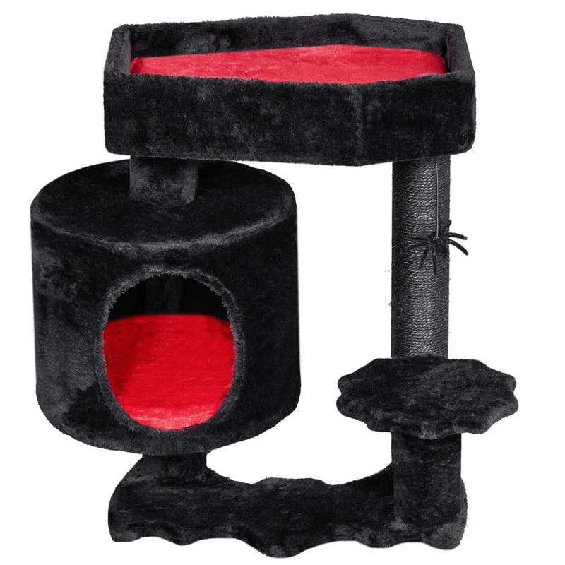 Gothic Cat Tree with Coffin, Gothic Cat Tower with Condo