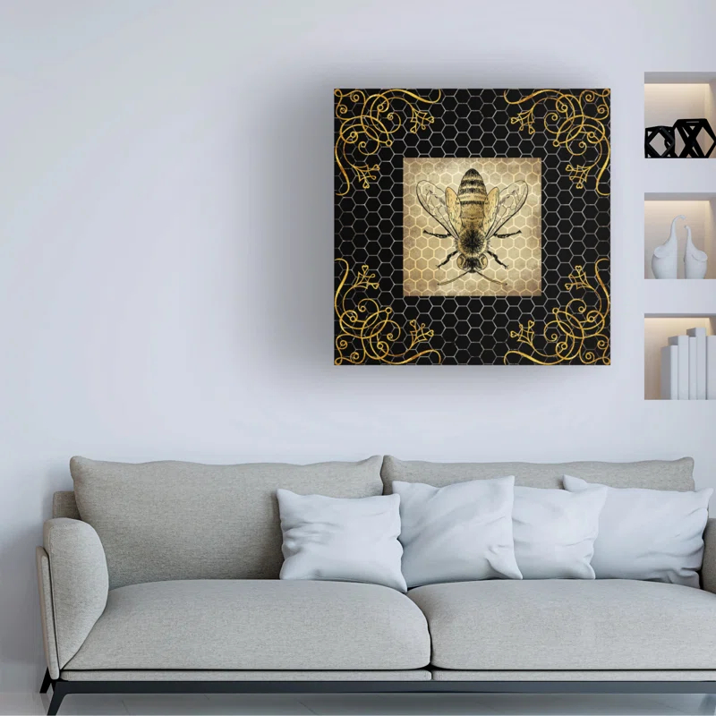 Rosalind Wheeler " Golden Honey Bee 02 " by LightBoxJournal
