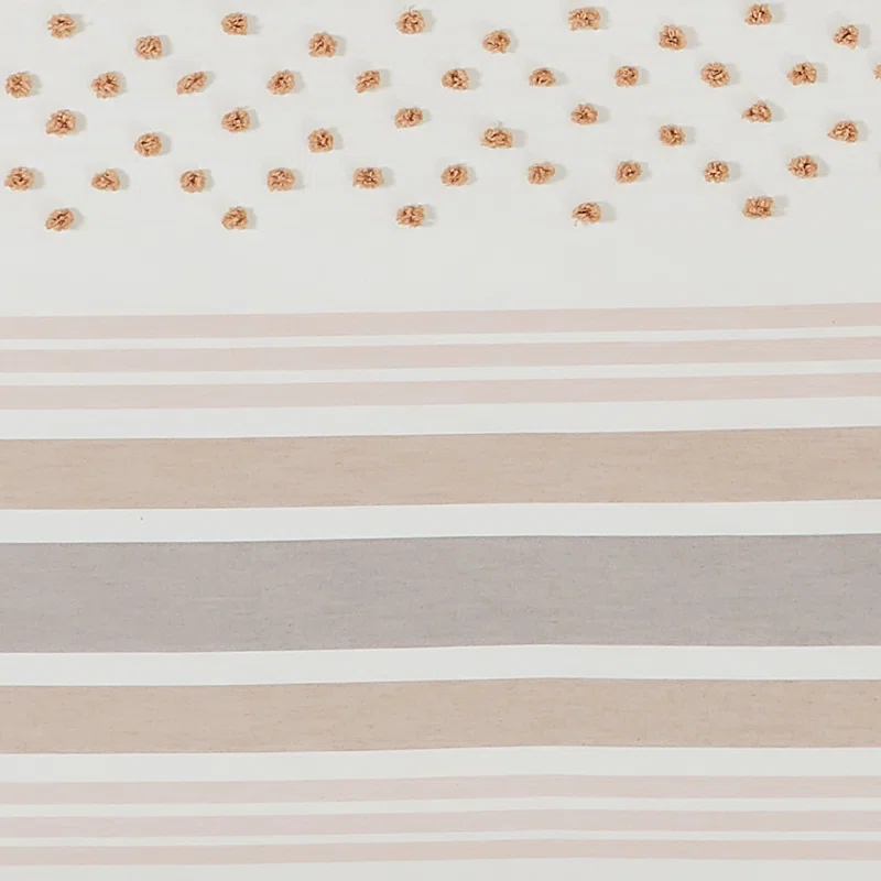 Plain Weave Geometric Shapes Duvet Cover Set