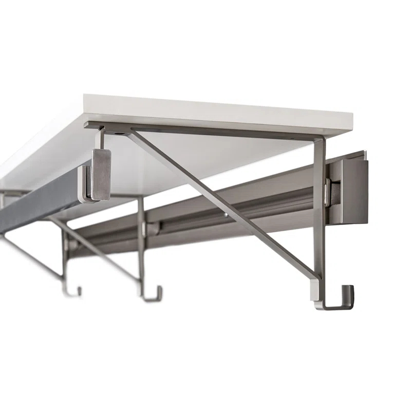 Arrange a Space Double Shelf-Hang Closet System