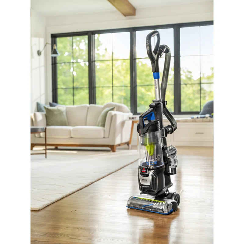 BISSELL 3774F BISSELL Pet Hair Eraser Turbo Lift-Off Vacuum, w/ Self-Cleaning Brush Roll, Powerful Pickup with TurboBrush Pivot Tool & Crevice Tool, 3774F