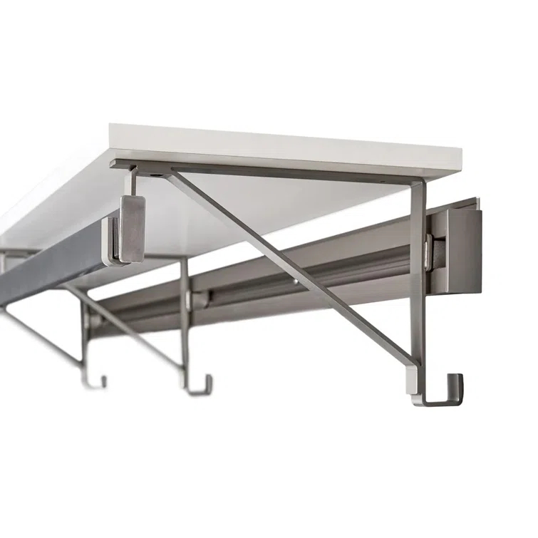 Arrange a Space Double Shelf-Hang Closet System